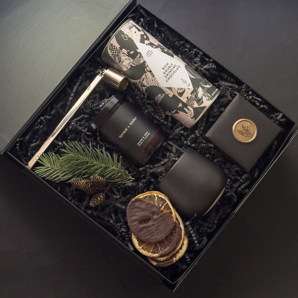 Client gift Vancouver hot chocolate treats